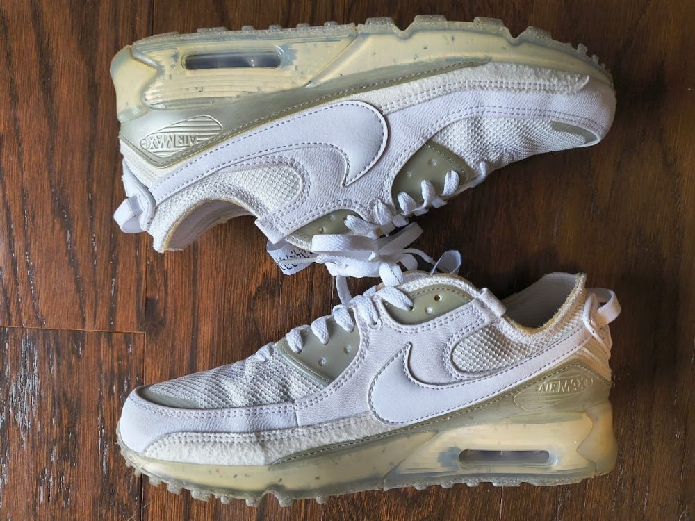 Nike Air Max 90 Terrascape Summit White Photon Dust DM0033-100 Size 9 - Picture 2 of 5